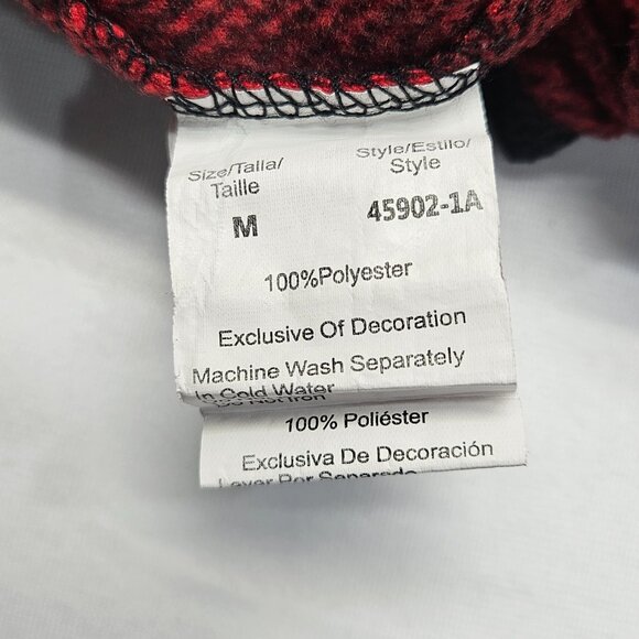 FollowMe - MEN’S Plaid Flannel Pajama Bottoms Size M (Missing drawstring) (82) - Picture 4 of 7